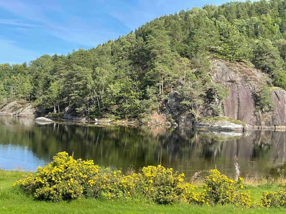 Bosvik Gard, Nyrenovert Leilighet I Hovedhus Fra 1756 Risør Exteriér fotografie