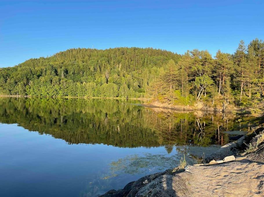 Bosvik Gard, Nyrenovert Leilighet I Hovedhus Fra 1756 Risør Exteriér fotografie